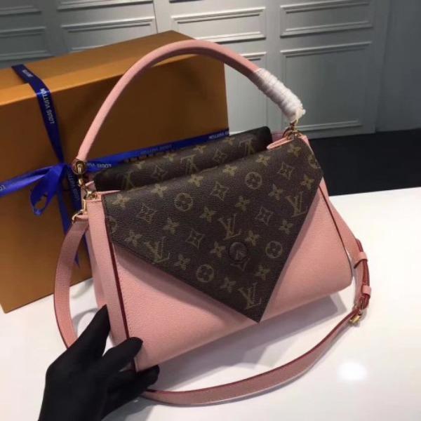 Louis Vuitton Double V Handbag Rose Poudre