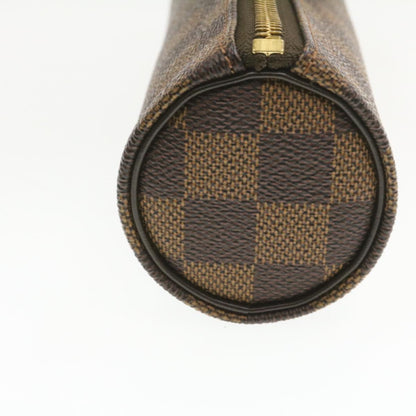 Louis Vuitton  Damier Ebene Golf Cup 1998 Pouch LV Auth am199b