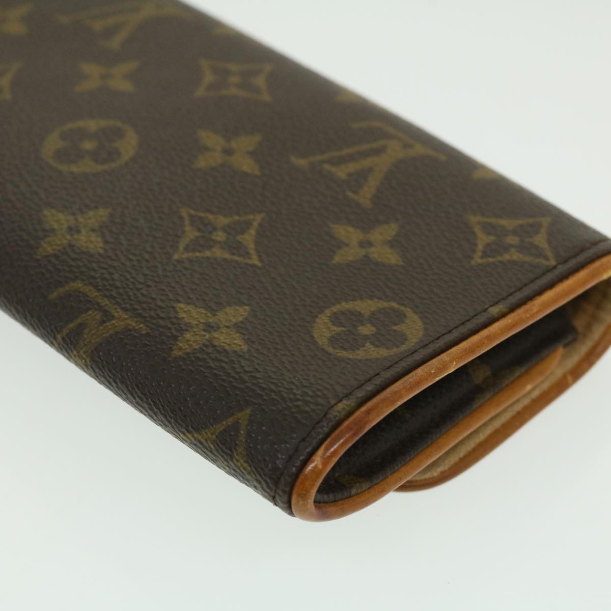 Louis Vuitton  Monogram Pochette Twin PM Shoulder Bag M51854 LV Auth bs1247