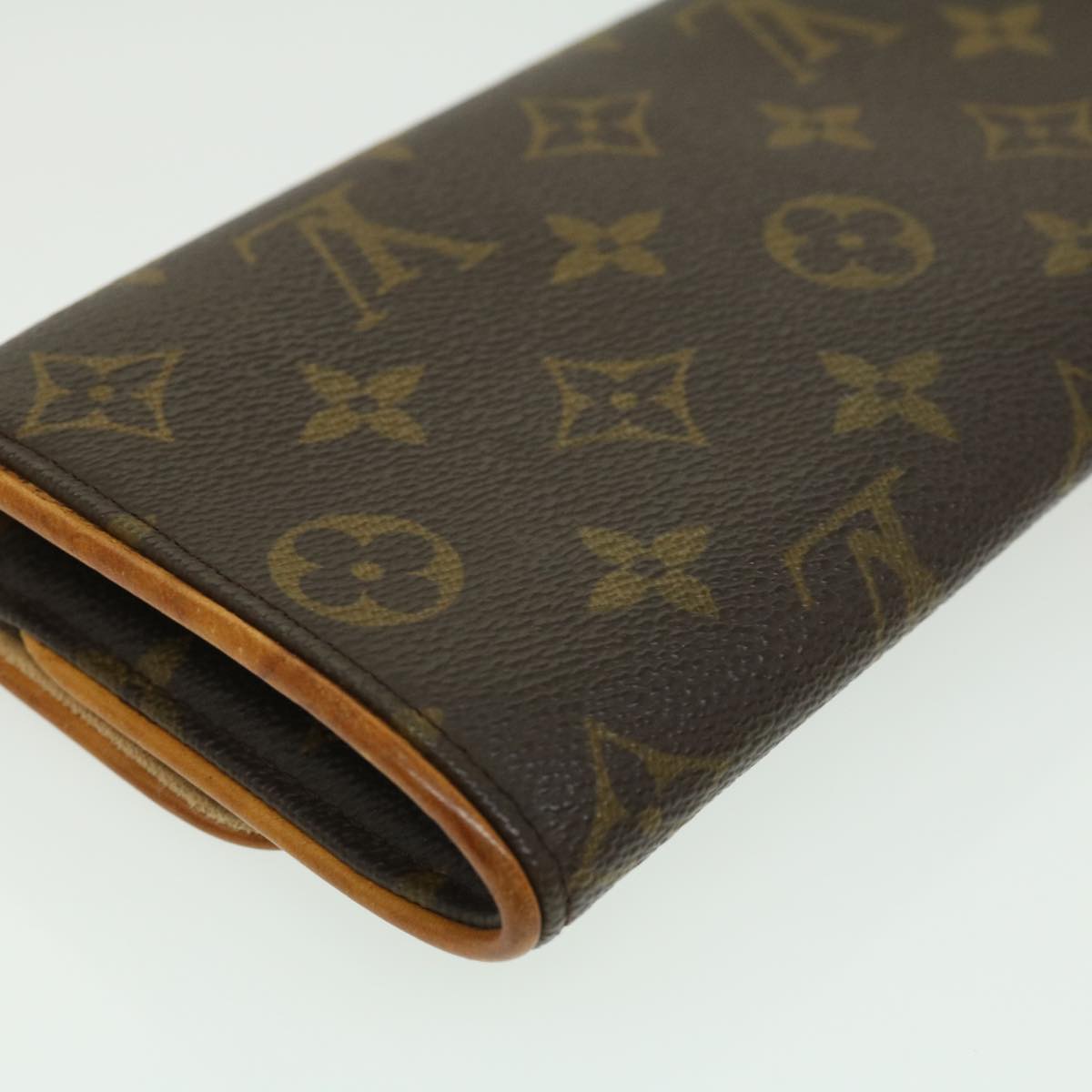 Louis Vuitton  Monogram Pochette Twin PM Shoulder Bag M51854 LV Auth bs1247