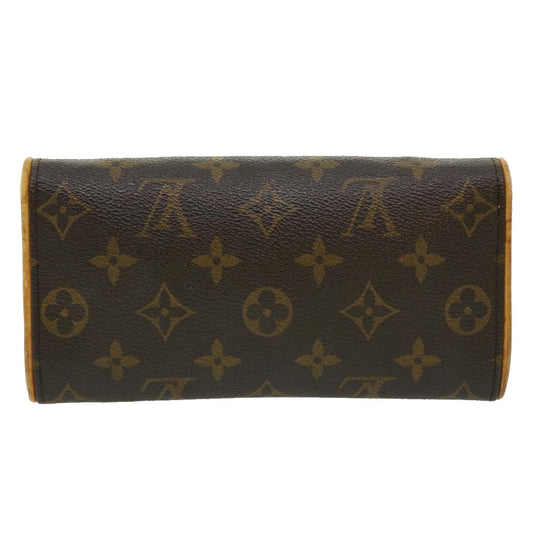 Louis Vuitton  Monogram Pochette Twin PM Shoulder Bag M51854 LV Auth bs1611