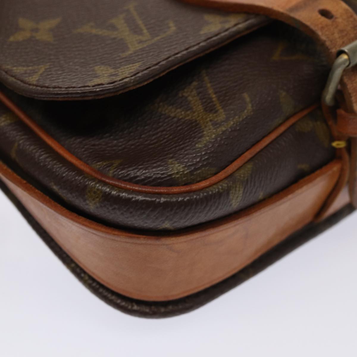 LOUIS VUITTON Monogram Cartouchiere PM Shoulder Bag M51254 LV Auth bs17077