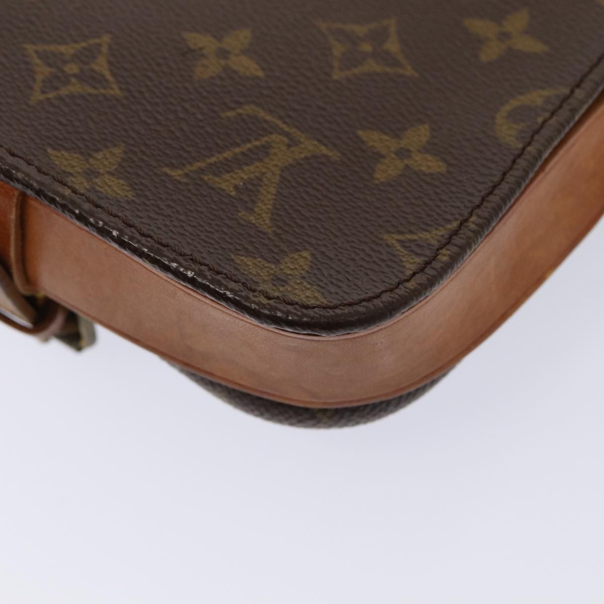 LOUIS VUITTON Monogram Cartouchiere PM Shoulder Bag M51254 LV Auth bs17077