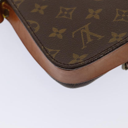 LOUIS VUITTON Monogram Cartouchiere PM Shoulder Bag M51254 LV Auth bs17077