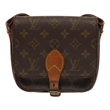 LOUIS VUITTON Monogram Cartouchiere PM Shoulder Bag M51254 LV Auth bs17077