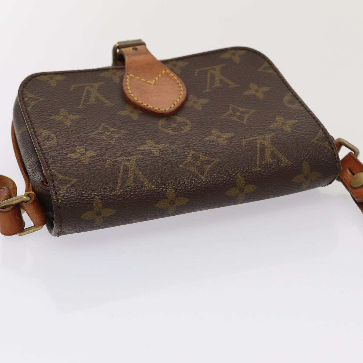 LOUIS VUITTON Monogram Cartouchiere PM Shoulder Bag M51254 LV Auth bs17077