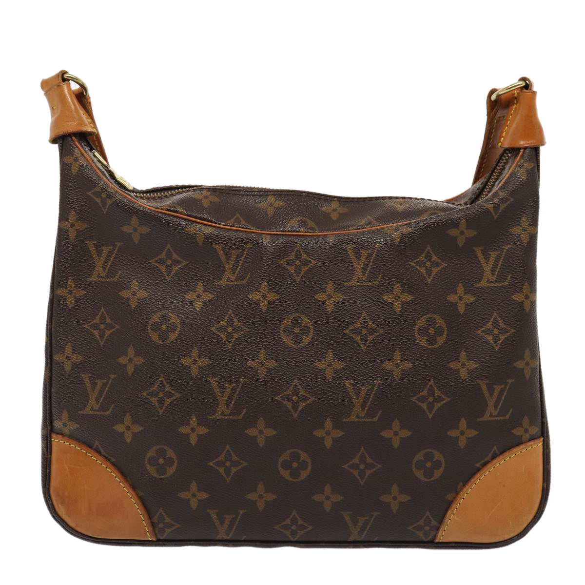 LOUIS VUITTON Monogram Boulogne 30 Shoulder Bag M51265 LV Auth bs17263