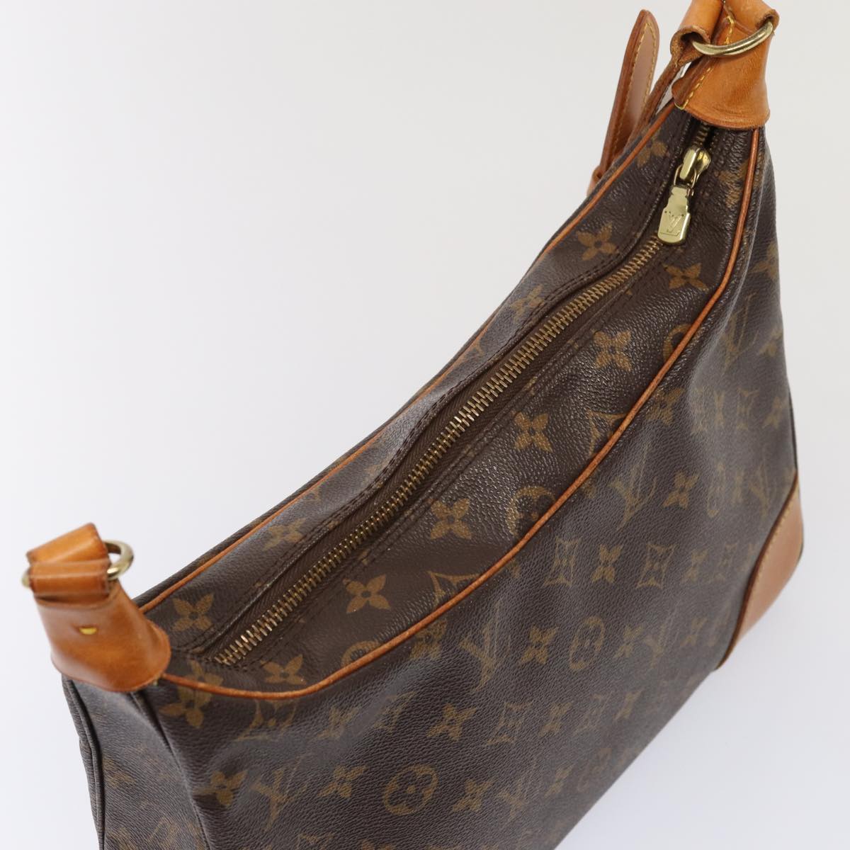 LOUIS VUITTON Monogram Boulogne 30 Shoulder Bag M51265 LV Auth bs17263