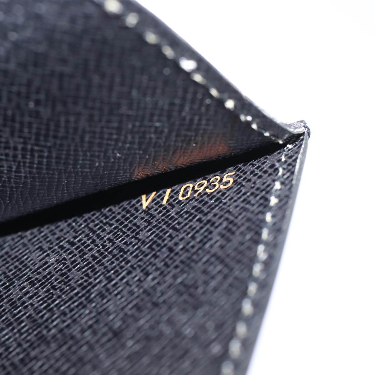 LOUIS VUITTON Epi Art Deco Clutch Bag Black M52632 LV Auth bs17326