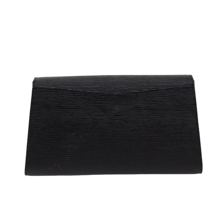 LOUIS VUITTON Epi Art Deco Clutch Bag Black M52632 LV Auth bs17326