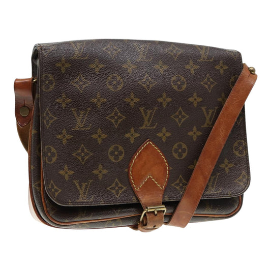 LOUIS VUITTON Monogram Cartouchiere GM Shoulder Bag M51252 LV Auth bs17508