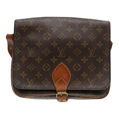 LOUIS VUITTON Monogram Cartouchiere GM Shoulder Bag M51252 LV Auth bs17508