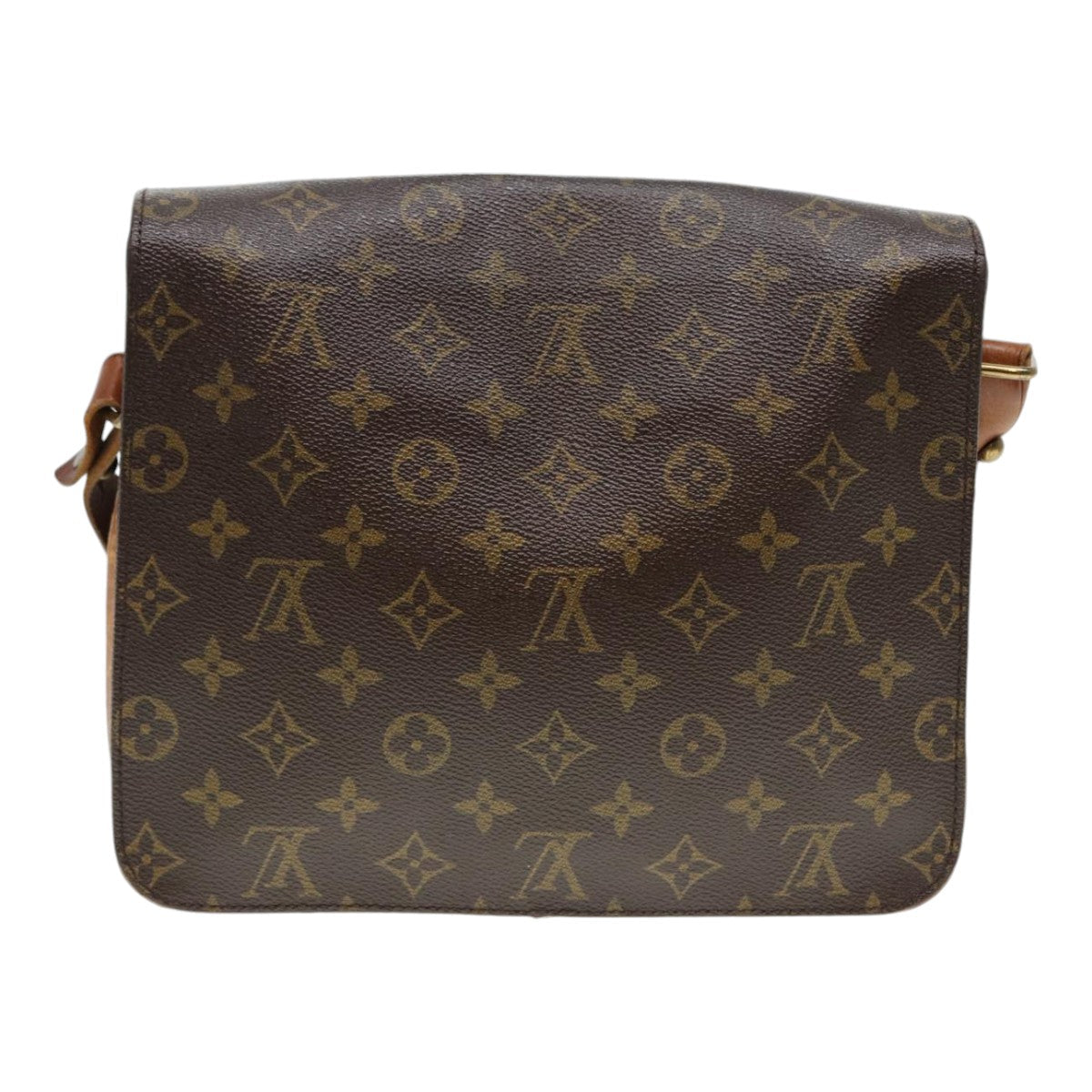 LOUIS VUITTON Monogram Cartouchiere GM Shoulder Bag M51252 LV Auth bs17508