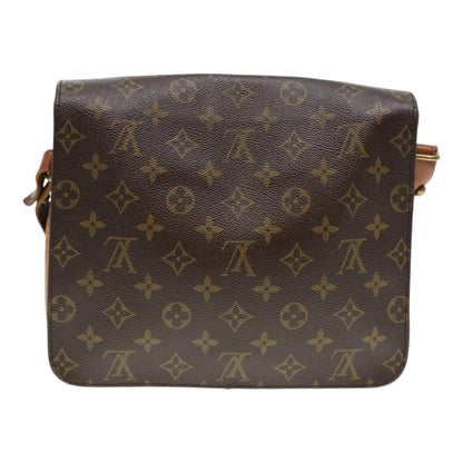 LOUIS VUITTON Monogram Cartouchiere GM Shoulder Bag M51252 LV Auth bs17508