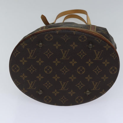 LOUIS VUITTON Monogram Bucket GM Shoulder Bag M42236 LV Auth bs17699