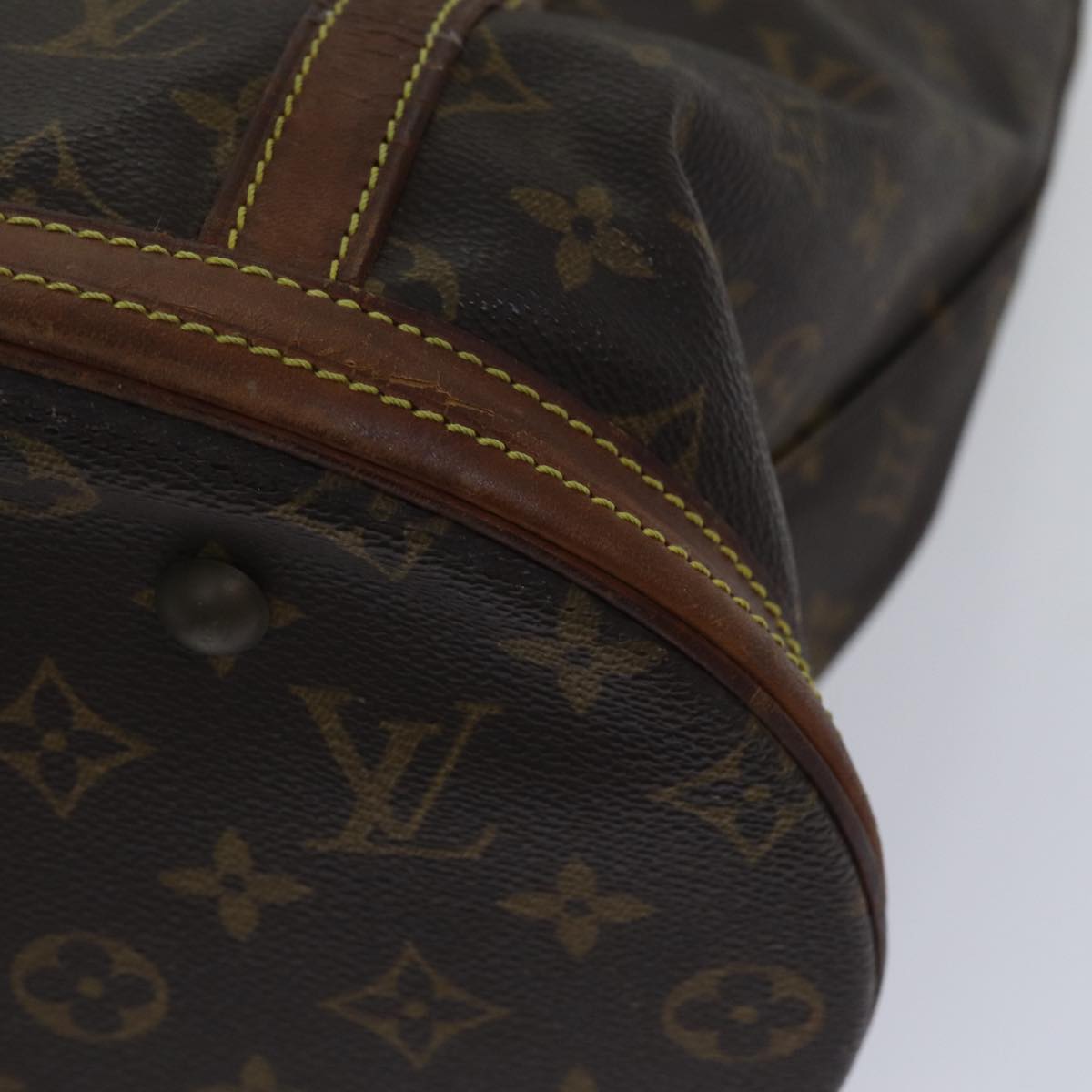 LOUIS VUITTON Monogram Bucket GM Shoulder Bag M42236 LV Auth bs17699