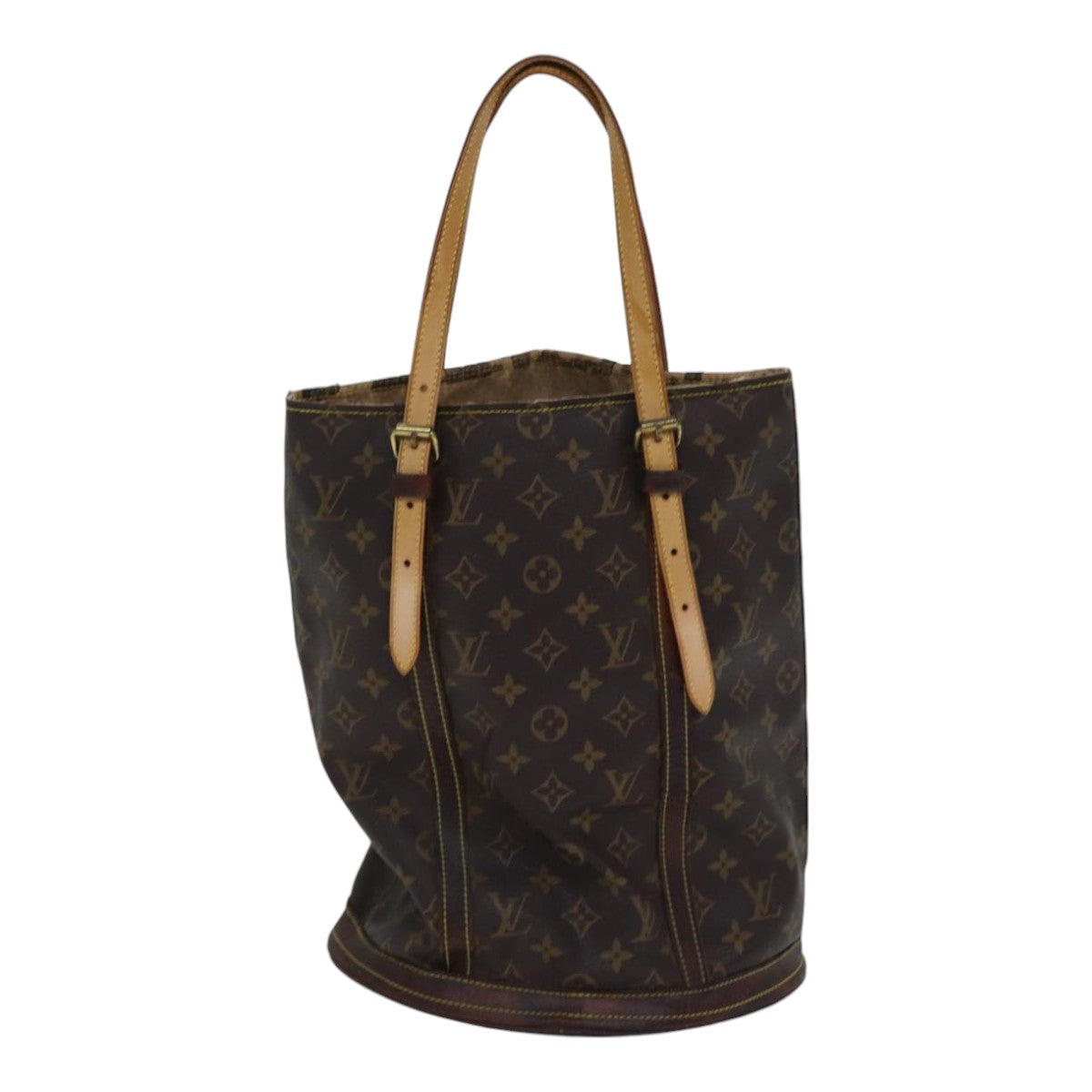 LOUIS VUITTON Monogram Bucket GM Shoulder Bag M42236 LV Auth bs17699