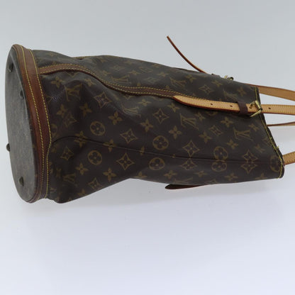 LOUIS VUITTON Monogram Bucket GM Shoulder Bag M42236 LV Auth bs17699