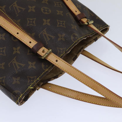 LOUIS VUITTON Monogram Bucket GM Shoulder Bag M42236 LV Auth bs17699