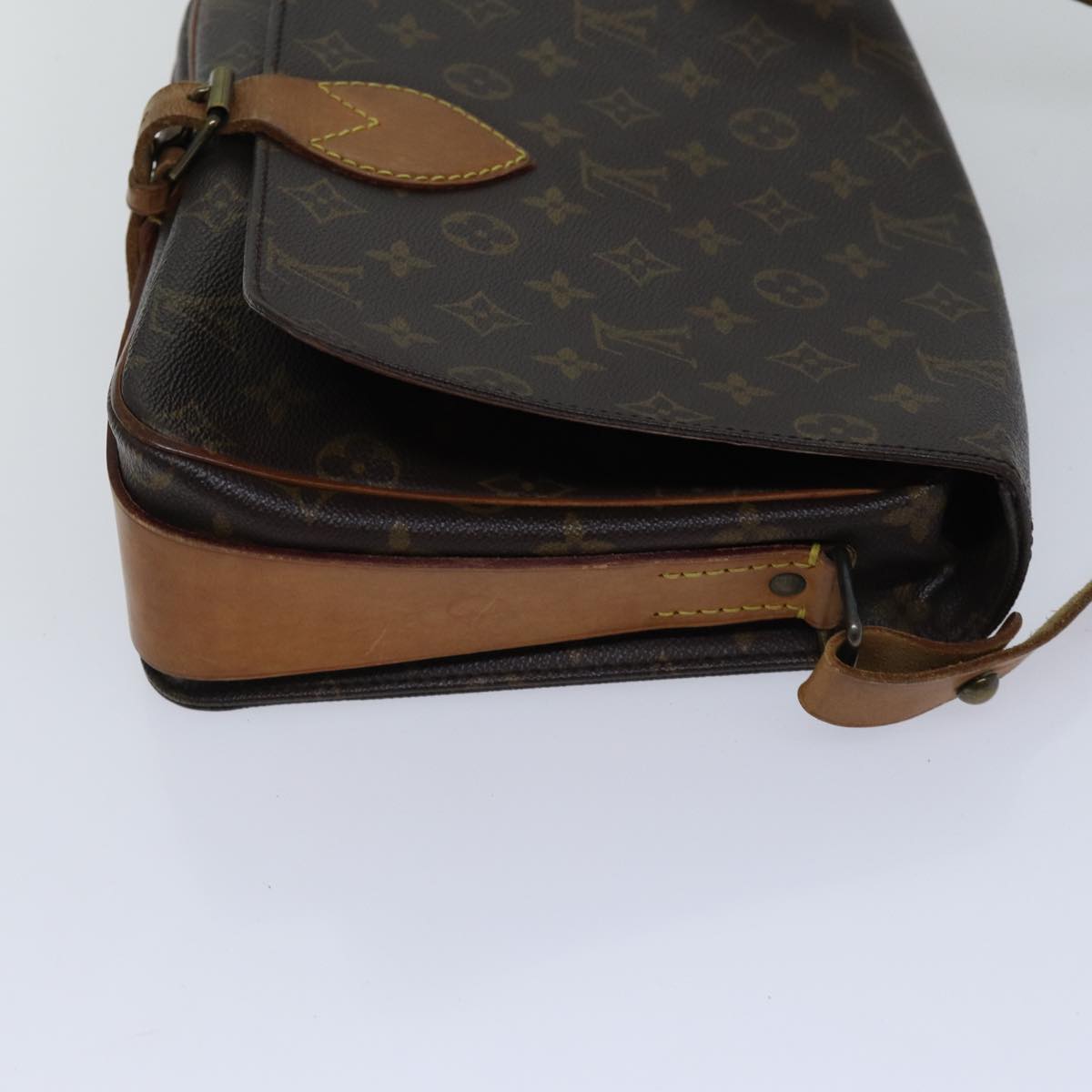 LOUIS VUITTON Monogram Cartouchiere GM Shoulder Bag M51252 LV Auth bs17746