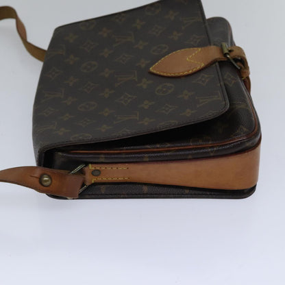 LOUIS VUITTON Monogram Cartouchiere GM Shoulder Bag M51252 LV Auth bs17746