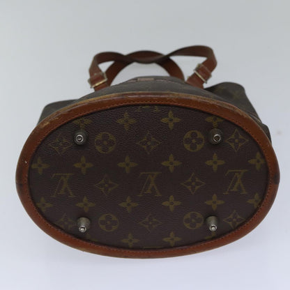 LOUIS VUITTON Monogram Bucket PM Shoulder Bag USA limited M42238 LV Auth bs17815