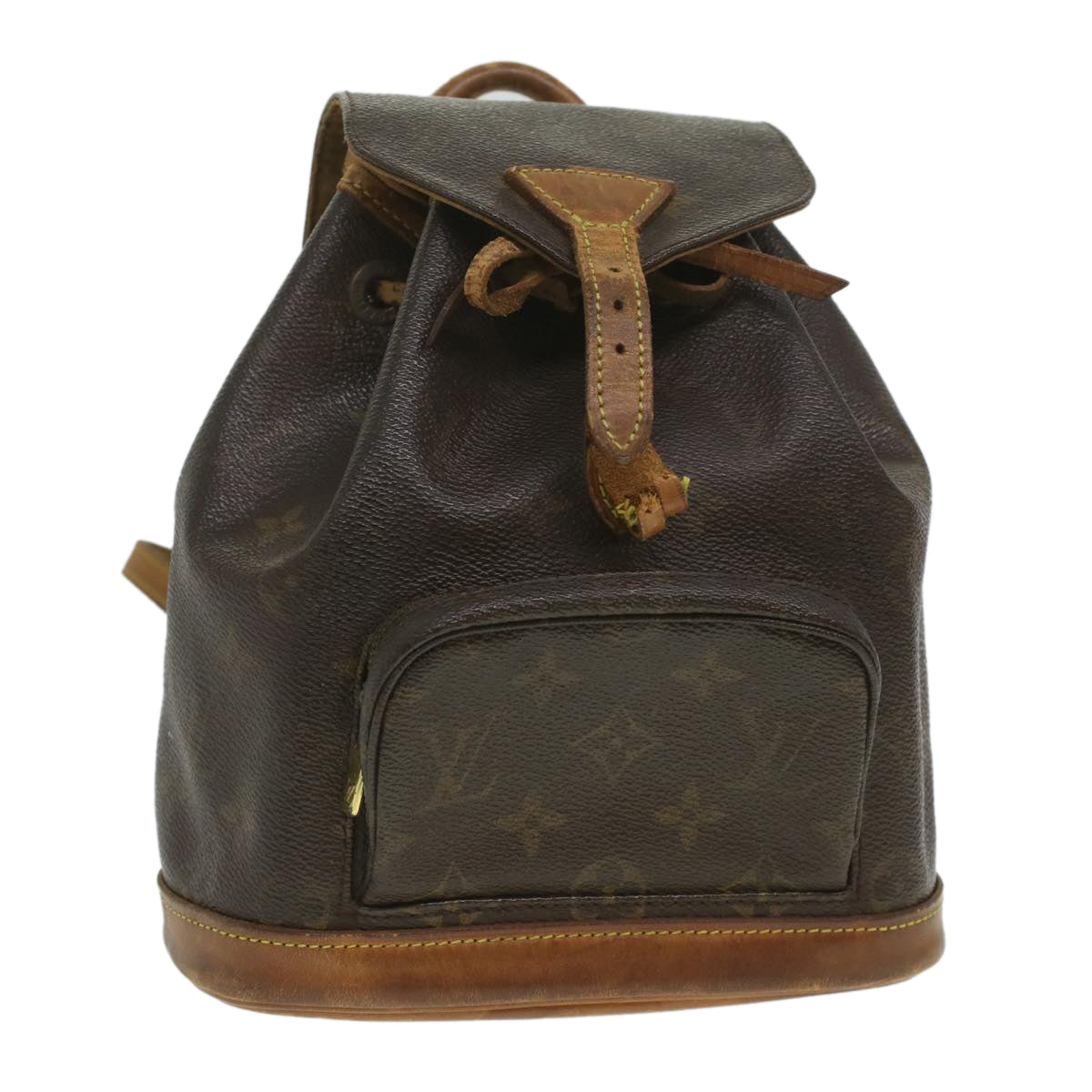 Louis Vuitton  Monogram Montsouris PM Backpack M51137 LV Auth bs3888