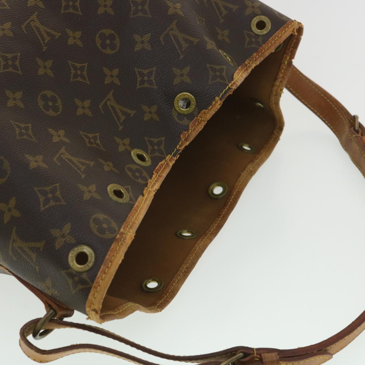 Louis Vuitton  Monogram Noe Shoulder Bag M42224 LV Auth bs4001