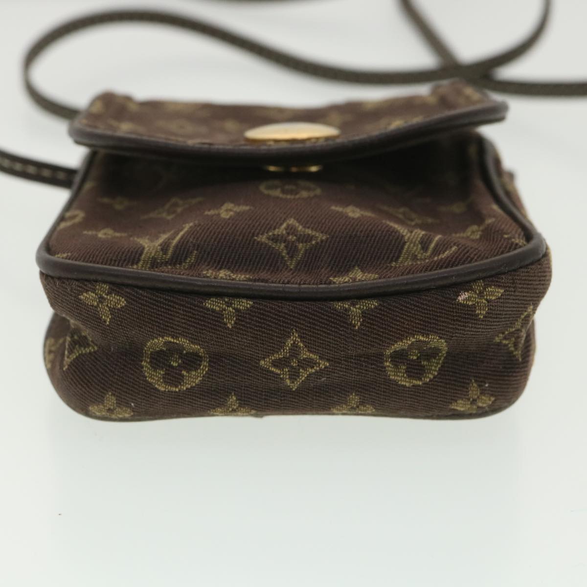 Louis Vuitton  Monogram Mini Pochette Cancun Pouch Brown M95313 LV Auth bs4036