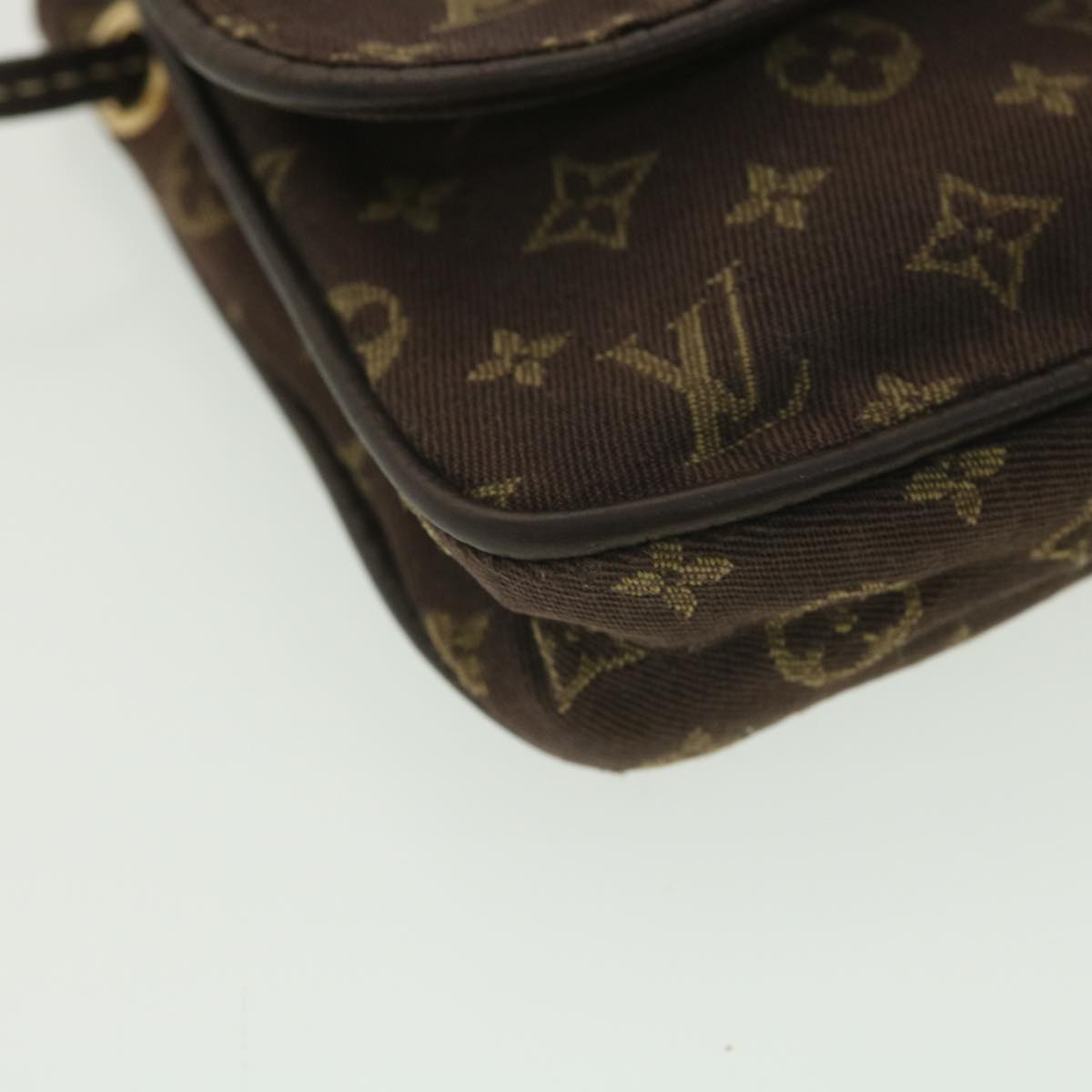 Louis Vuitton  Monogram Mini Pochette Cancun Pouch Brown M95313 LV Auth bs4036