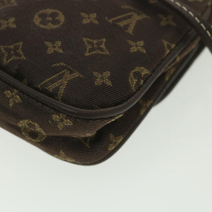 Louis Vuitton  Monogram Mini Pochette Cancun Pouch Brown M95313 LV Auth bs4036