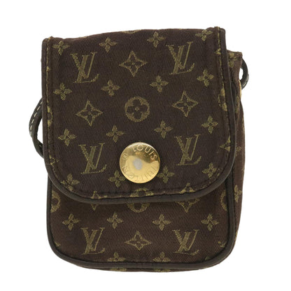 Louis Vuitton  Monogram Mini Pochette Cancun Pouch Brown M95313 LV Auth bs4036