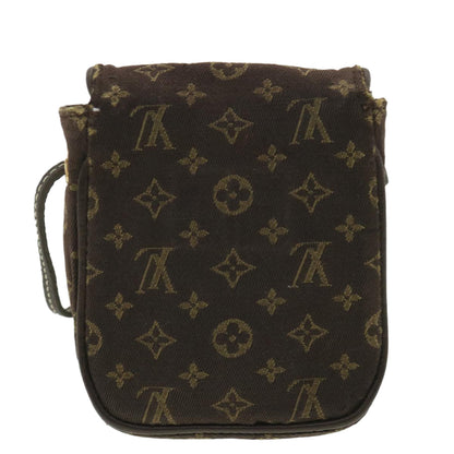 Louis Vuitton  Monogram Mini Pochette Cancun Pouch Brown M95313 LV Auth bs4036