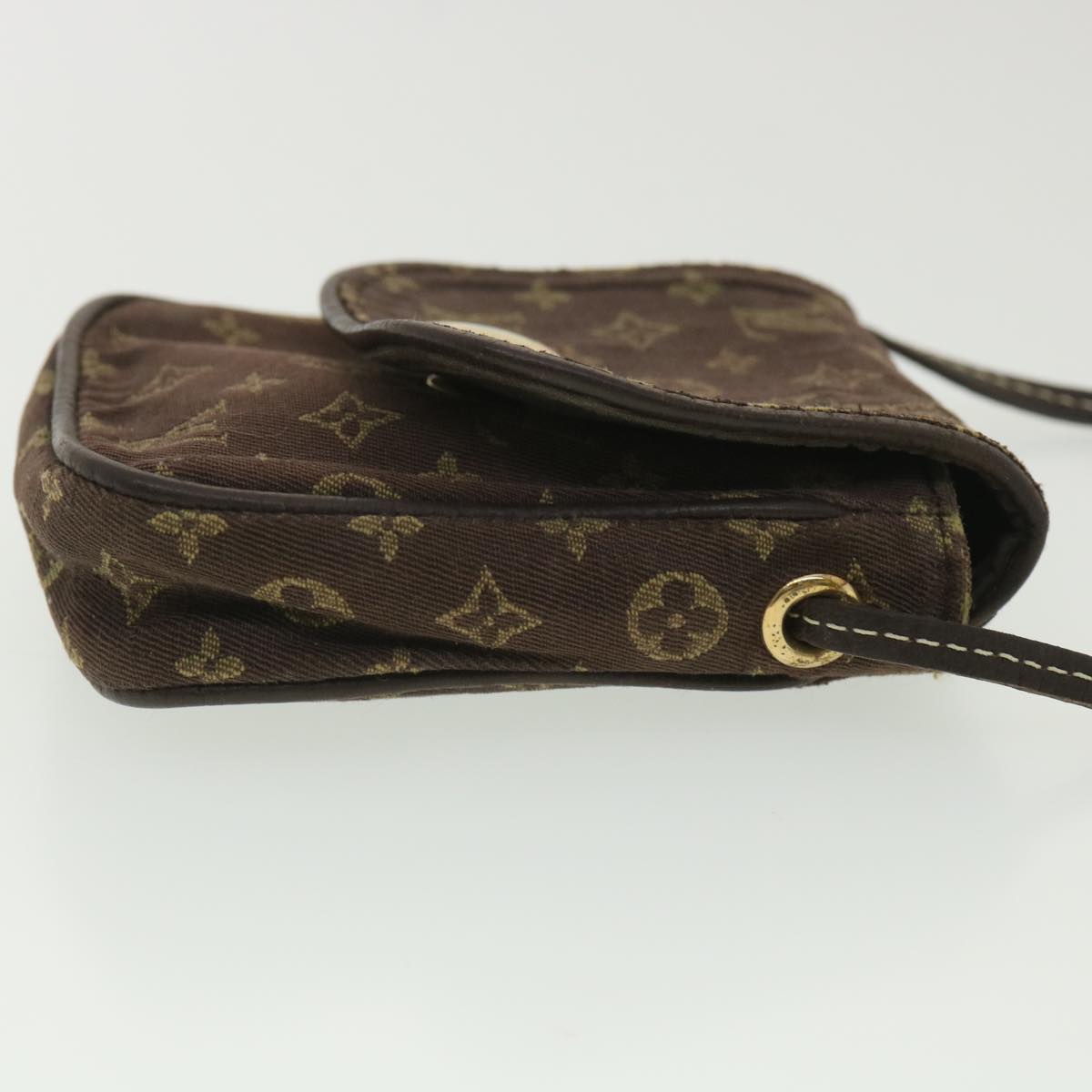 Louis Vuitton  Monogram Mini Pochette Cancun Pouch Brown M95313 LV Auth bs4036