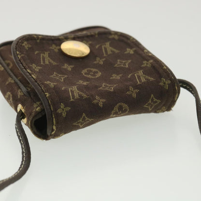 Louis Vuitton  Monogram Mini Pochette Cancun Pouch Brown M95313 LV Auth bs4036