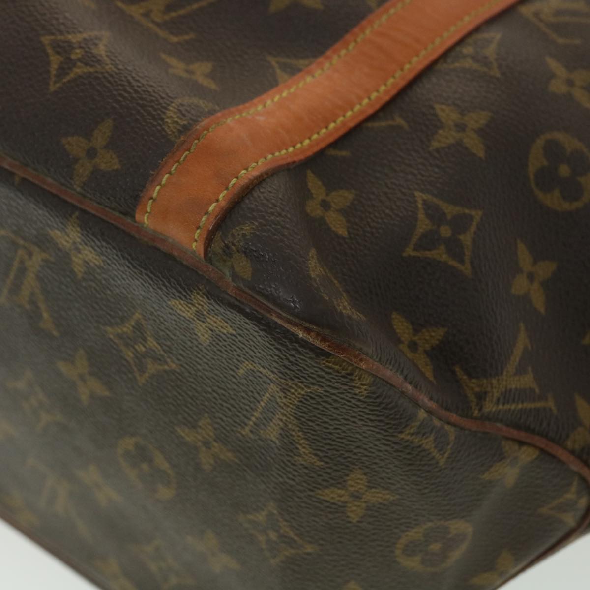 Louis Vuitton  Monogram Sac Shopping Tote Bag M51108 LV Auth bs4083