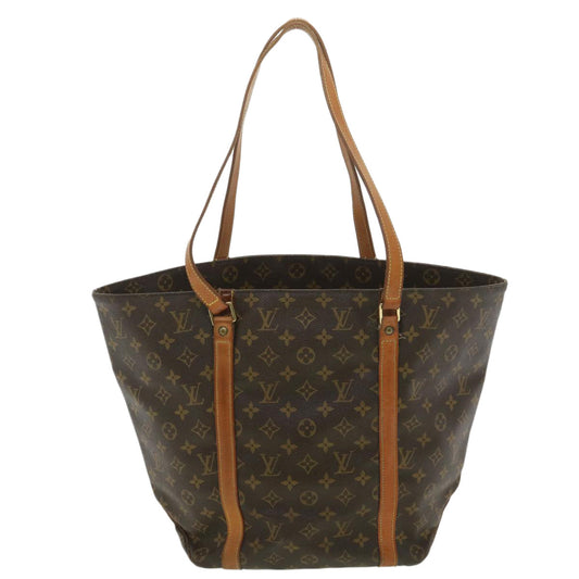 Louis Vuitton  Monogram Sac Shopping Tote Bag M51108 LV Auth bs4083