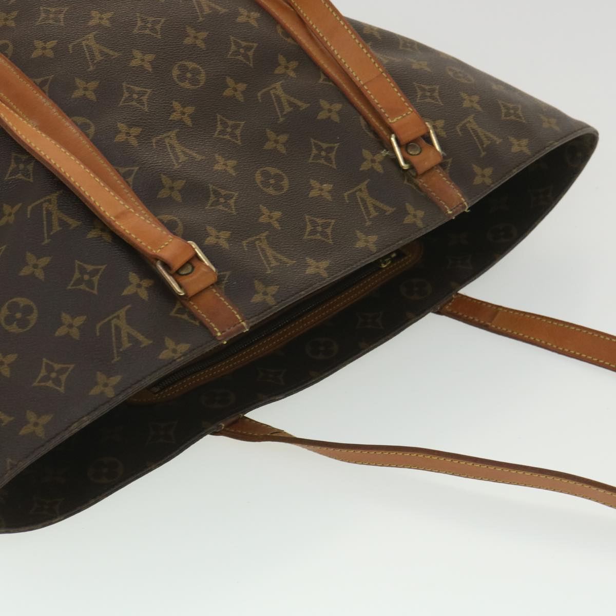 Louis Vuitton  Monogram Sac Shopping Tote Bag M51108 LV Auth bs4083