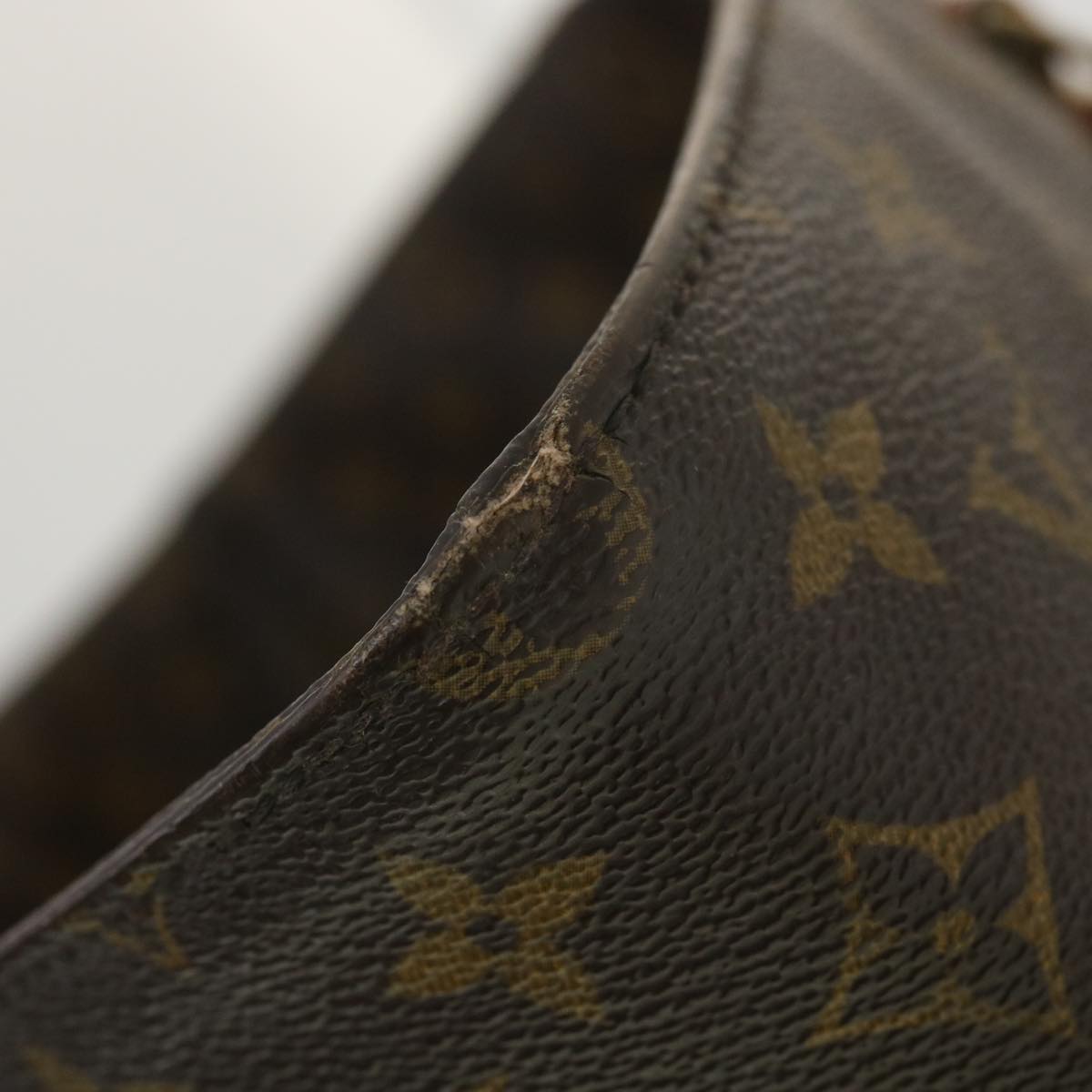 Louis Vuitton  Monogram Sac Shopping Tote Bag M51108 LV Auth bs4083