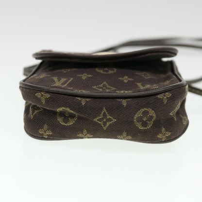 Louis Vuitton  Monogram Mini Pochette Cancun Pouch Brown M95313 LV Auth bs4436