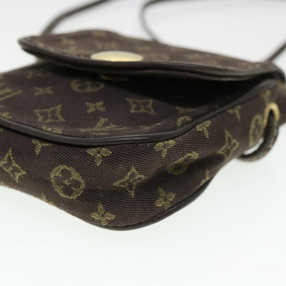 Louis Vuitton  Monogram Mini Pochette Cancun Pouch Brown M95313 LV Auth bs4436