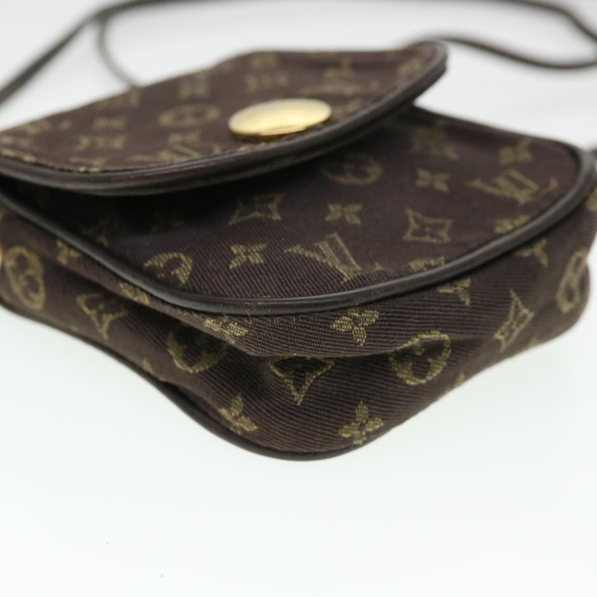 Louis Vuitton  Monogram Mini Pochette Cancun Pouch Brown M95313 LV Auth bs4436