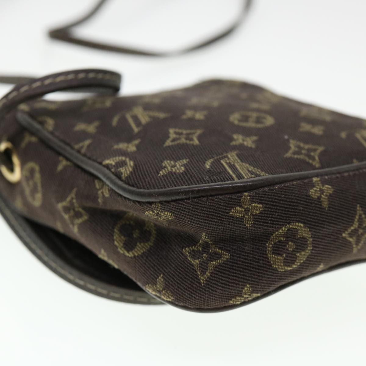 Louis Vuitton  Monogram Mini Pochette Cancun Pouch Brown M95313 LV Auth bs4436