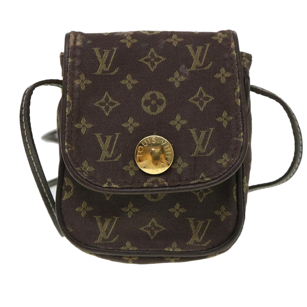 Louis Vuitton  Monogram Mini Pochette Cancun Pouch Brown M95313 LV Auth bs4436