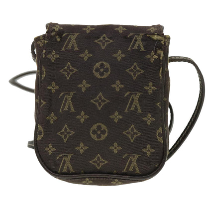 Louis Vuitton  Monogram Mini Pochette Cancun Pouch Brown M95313 LV Auth bs4436