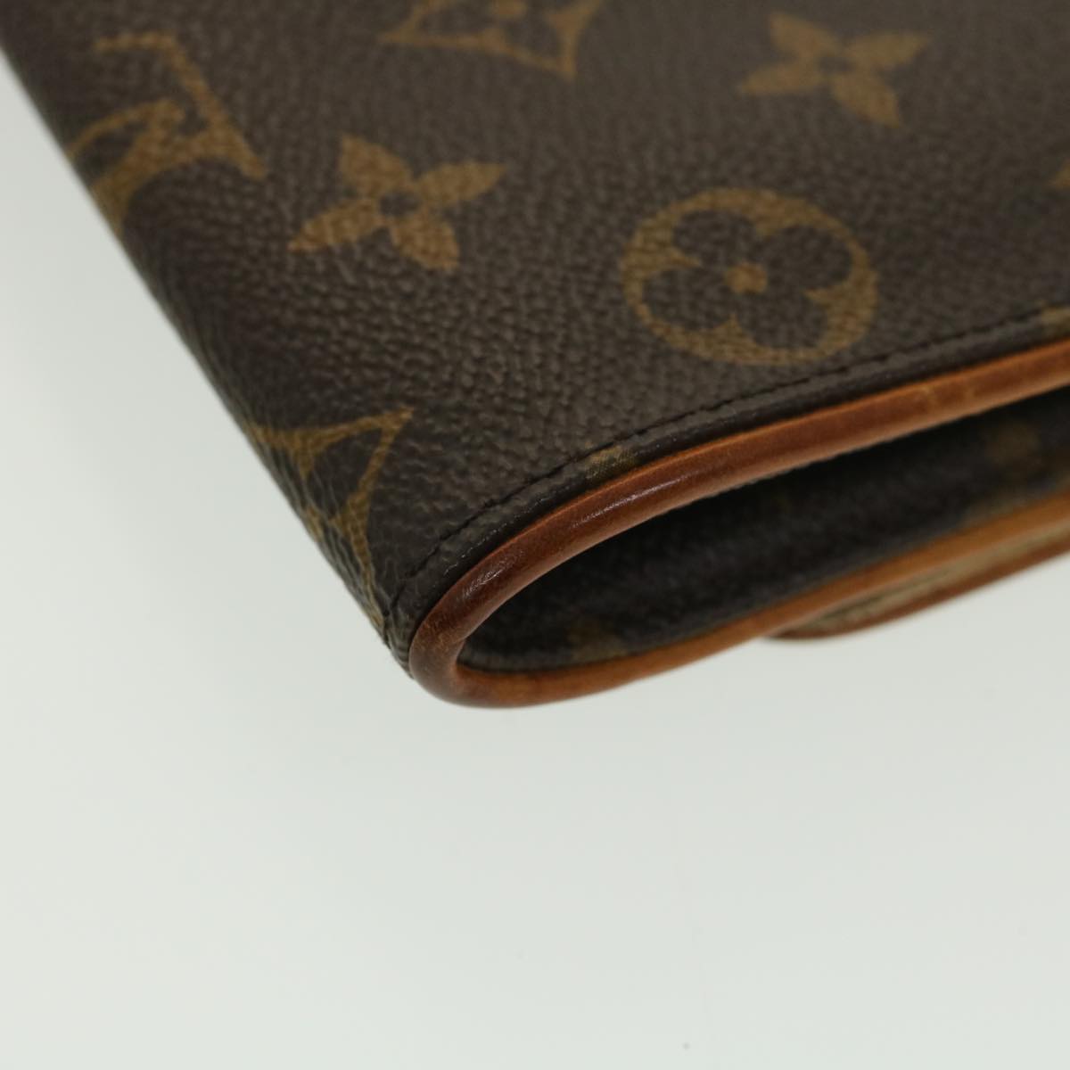 Louis Vuitton  Monogram Pochette Twin PM Shoulder Bag M51854 LV Auth bs4672