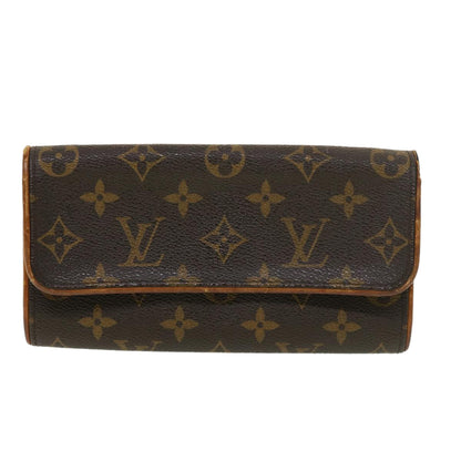 Louis Vuitton  Monogram Pochette Twin PM Shoulder Bag M51854 LV Auth bs4672