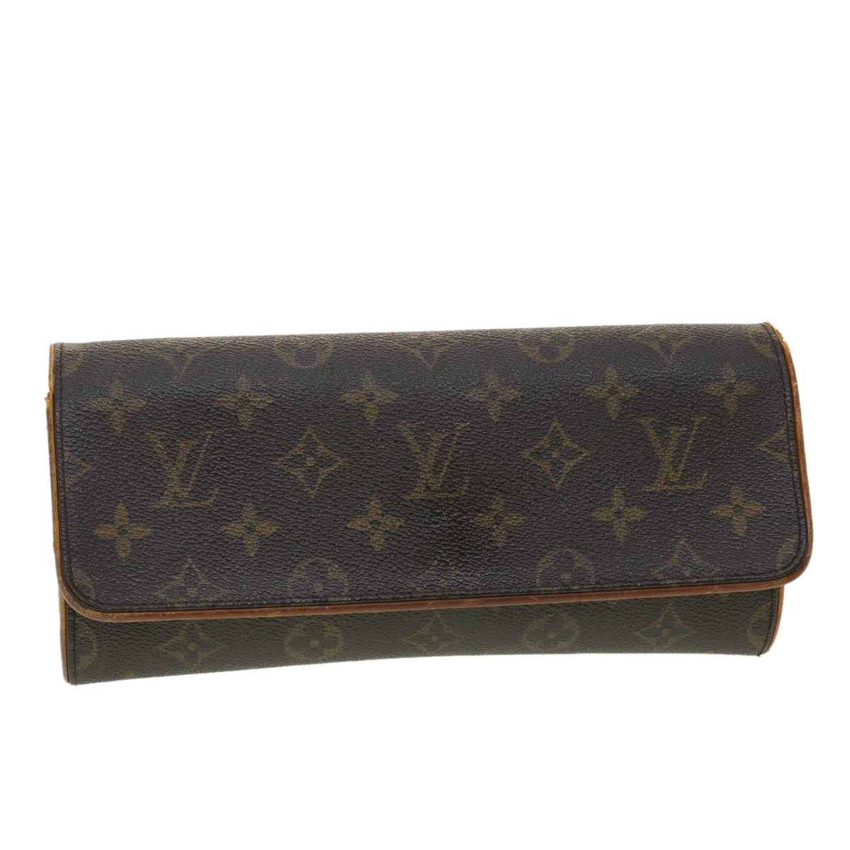 Louis Vuitton  Monogram Pochette Twin GM Shoulder Bag M51852 LV Auth bs4794