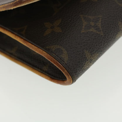 Louis Vuitton  Monogram Pochette Twin GM Shoulder Bag M51852 LV Auth bs4794