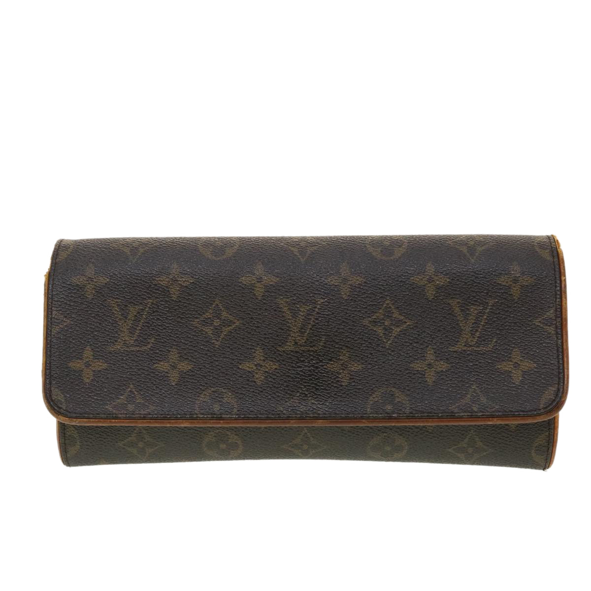 Louis Vuitton  Monogram Pochette Twin GM Shoulder Bag M51852 LV Auth bs4794